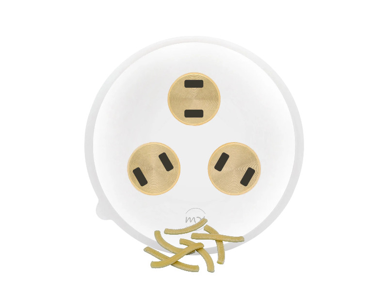 matrize pom/messing scialatielli 6 mm für philips pastamaker avance / 7000er