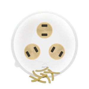 matrize pom/messing scialatielli 6 mm für philips pastamaker avance / 7000er