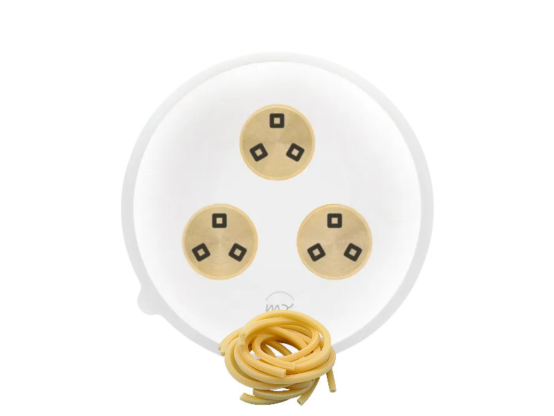 matrize pom/messing bucatini quadri 3,5 mm für philips pastamaker avance / 7000er