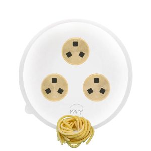matrize pom/messing spaghetti quadri 3 mm für philips pastamaker avance / 7000er