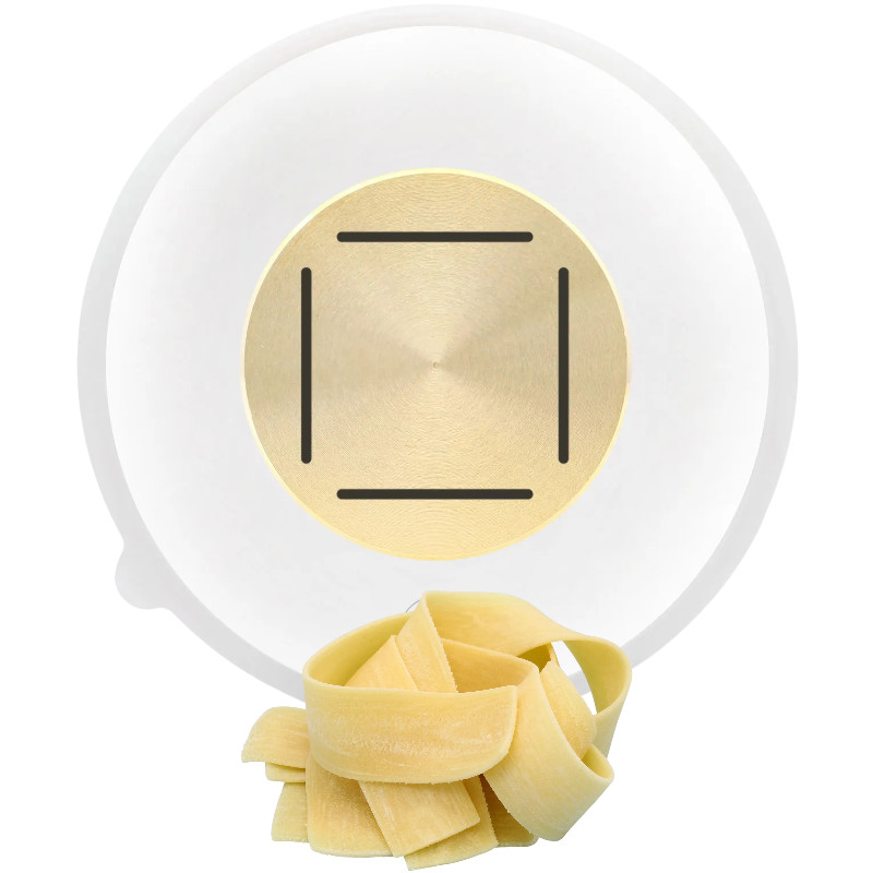 matrize pom/messing pappardelle 19 mm / 1 mm stärke für philips pastamaker avance / 7000er