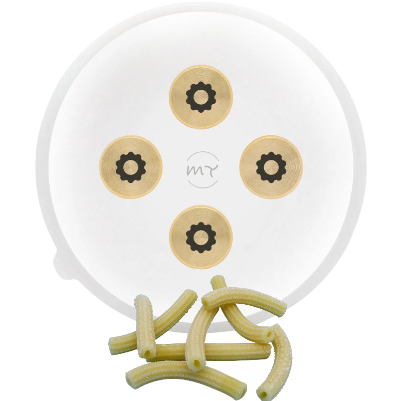 matrize pom/messing sedanini / rigatini 6 mm für philips pastamaker avance / 7000er