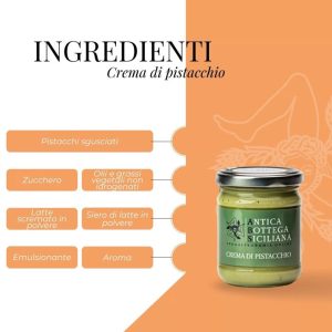 sizilianische süße streichcreme pistazien 190g