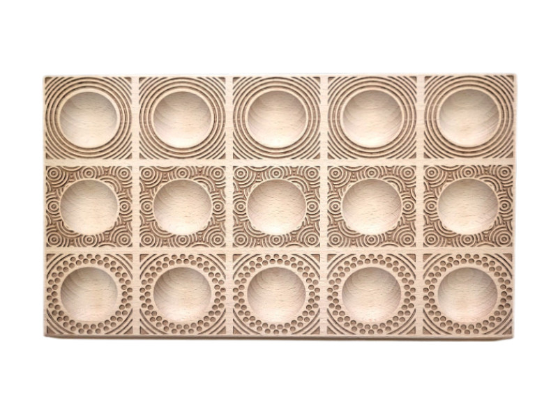 raviolibrettchen für 15 ravioli kreise