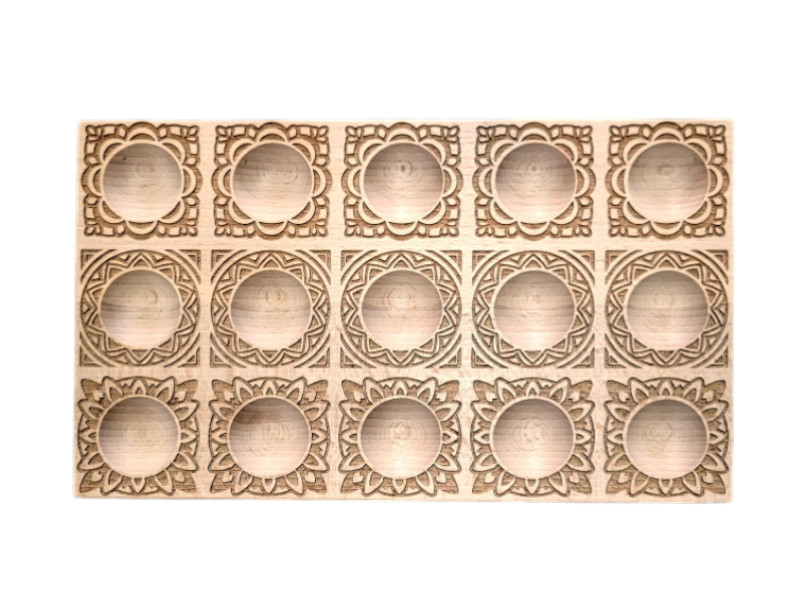 raviolibrettchen für 15 ravioli mandala