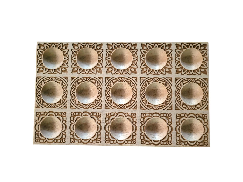 raviolibrettchen für 15 ravioli mandala