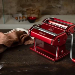 marcato nudelmaschine atlas+ 150 rot plus 1x pastabike (rot)