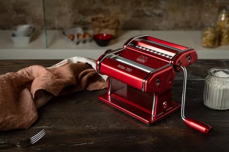marcato nudelmaschine atlas+ 150 rot plus 1x pastabike (rot)