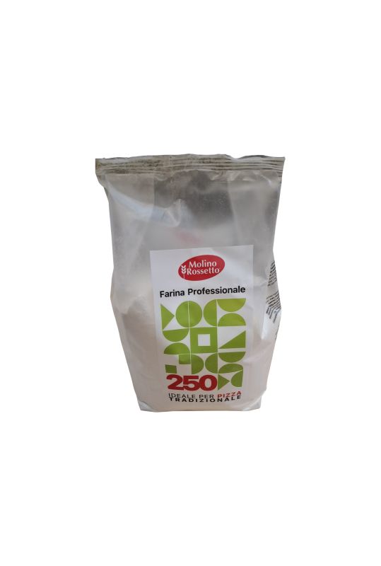 pizzamehl w250 typ 00 von der molino rossetto / 1 kg