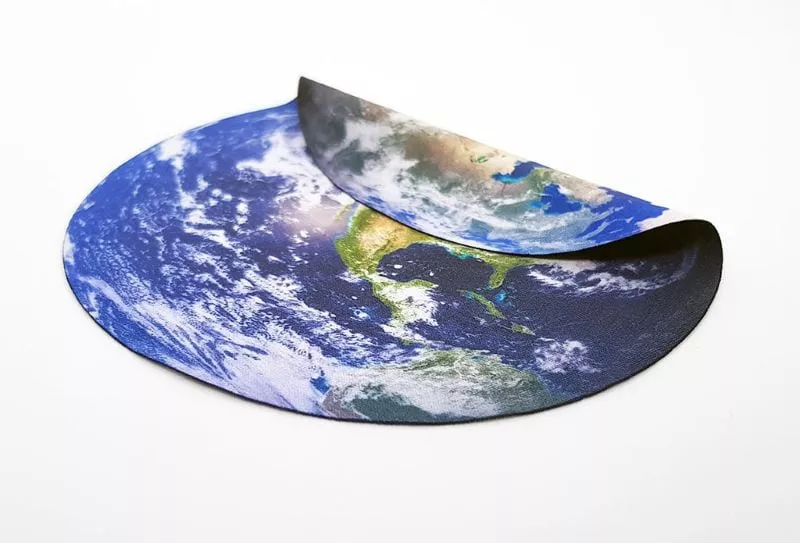 reinigungstuch, brillenputztuch planet erde