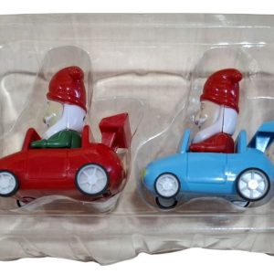 driving gnome for christmas aufziehgnome