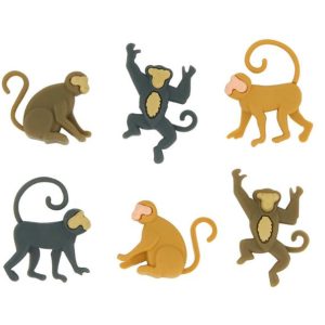 jungle / affen glas marker