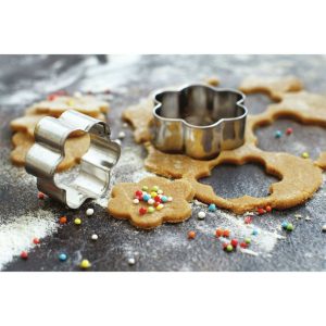 teig ausstechform 6x rose rostfreier edelstahl