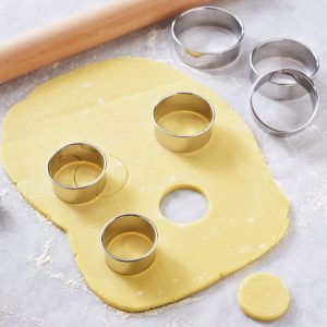 teig ausstechform 11x ringe 2 bis 10 cm rostfreier edelstahl