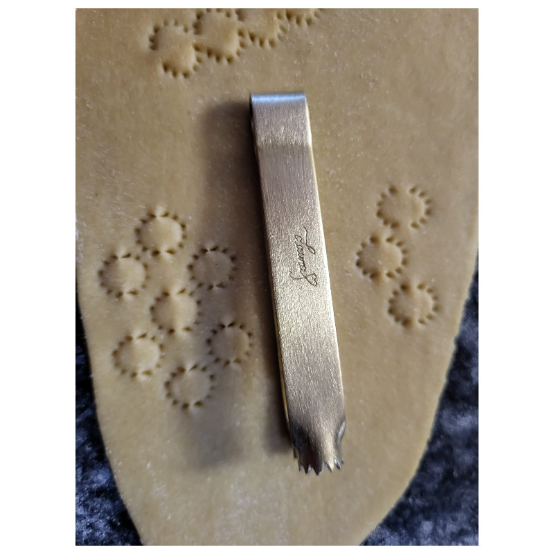 dekor pinzette kette messing