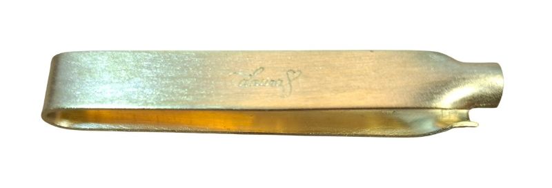 dekor pinzette kreis messing