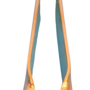 dekor pinzette kreis messing