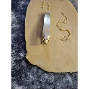 dekor pinzette girlande messing