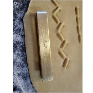 dekor pinzette wegrand glatt messing