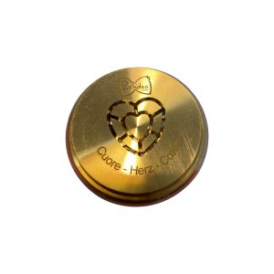 flohmarkt!! 10% preisnachlass matrize bronze cuore / herz retoure mit leichten gebrauchsspuren