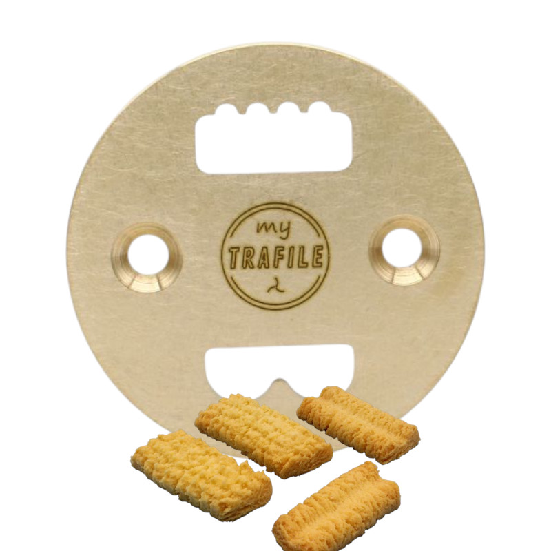 matrize pom/messing biscotti (cookies, kekse) basis set für philips pastamaker avance / 7000er