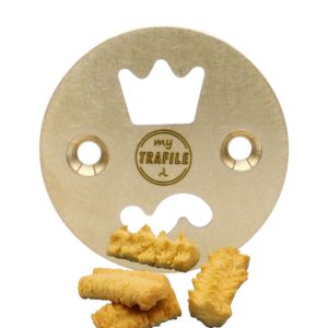 matrize pom/messing biscotti (cookies, kekse) erw. set krone für philips pastamaker avance / 7000er