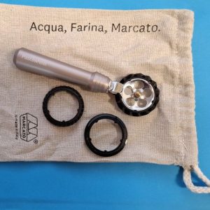 sonderedition / extremer preisvorteil: marcato – teigrädchen 3in1 – farbe powder rosa