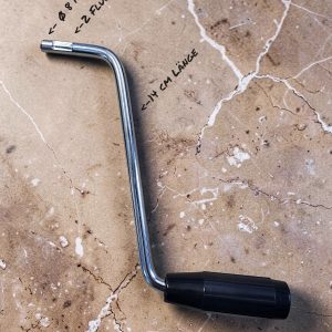 marcato kurbel – altes modell, Ø 8 mm, kunststoff (abs)