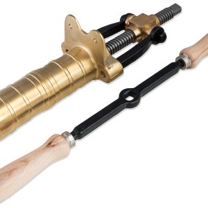 bigolaro 5° – traditionelle handnudelpresse mit 3 messingmatrizen