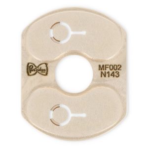 inlay bronze (typ 2) cresta di gallo liscia einsatzhalter erforderlich