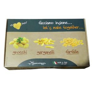 set für handgemachte gnocchi garganelli farfalle und tortellini (kopie)