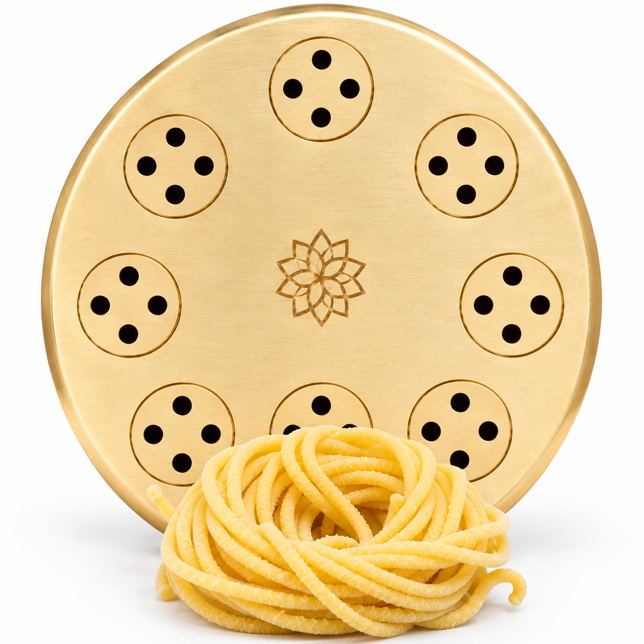 messing matrize spaghetti quadri chitarra 2,5×2,5 mm – für fimar pf80e / mpf8