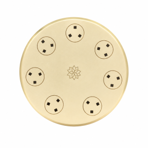messing matrize spaghetti quadri chitarra 2,5×2,5 mm – für fimar pf80e / mpf8
