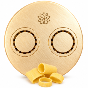 messing matrize paccheri 25 × 1,40 mm – für fimar pf80e / mpf8