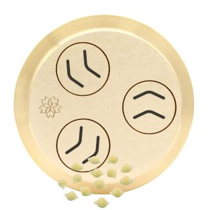 messing matrize conchigliette lisce 10 mm – für pn100, pasta bella, emma und lillodue