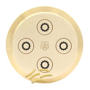 messing matrize maccheroni rigati 6 mm – für pn100, emma und lillodue