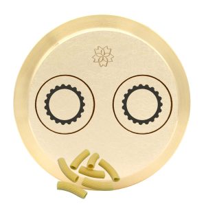 messing matrize maccheroni rigati 10 mm – für pn100, emma und lillodue