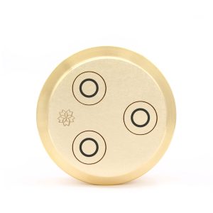messing matrize curvo lisci / hörnchen glatt 7,8 mm – für pn100, pasta bella, emma und lillodue