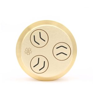 messing matrize conchigliette lisce 10 mm – für pn100, pasta bella, emma und lillodue