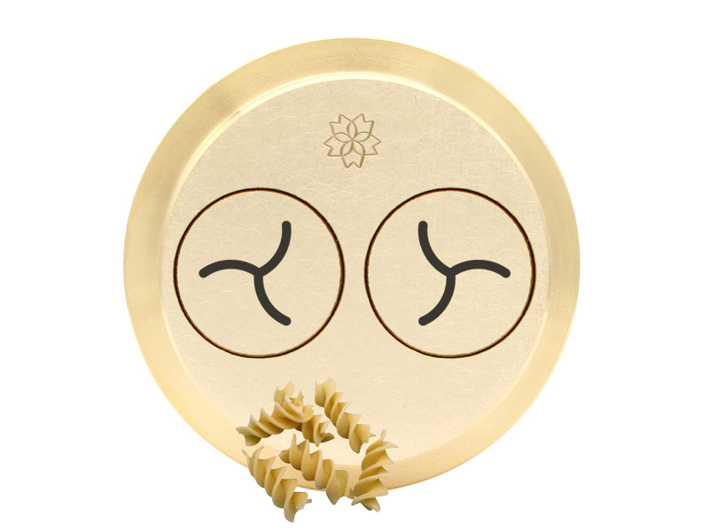 messing matrize fusilli 3p 13 mm – für pn100, emma und lillodue
