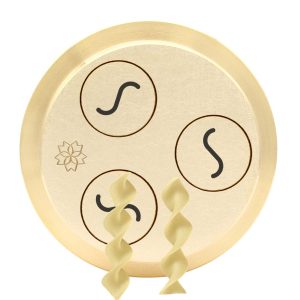 messing matrize tagliatelle girate 2p 12,6 mm – für pn100, emma und lillodue