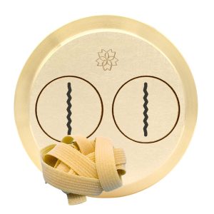 messing matrize pappardelle zigirinate 17 mm – für pn100, emma und lillodue