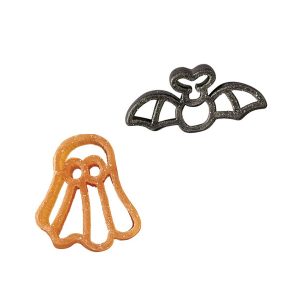 messing matrize halloween: fledermaus und gespenst – für pn100, pasta bella, emma und bottene lillodue