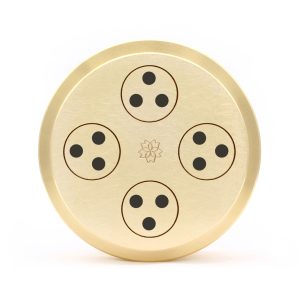 matrize messing udon / pici / spaghettoni 4 mm kompatibel mit tr70 sela la pastaia korngold avancini omegaone