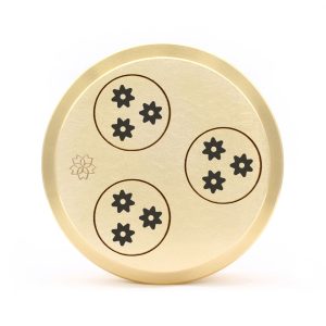 messing matrize sternchen suppennudeln 6,5 mm (pastina stelline) – kompatibel mit tr70 sela la pastaia korngold avancini omegaone