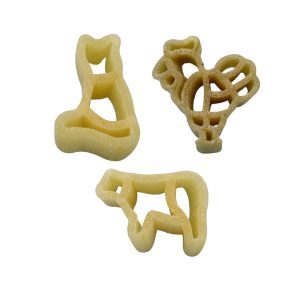 messing matrize motiv pasta bauernhof – katze, kuh und huhn – kompatibel mit tr70 sela la pastaia korngold avancini omegaone