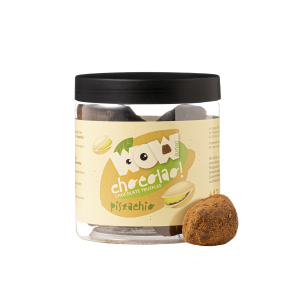 pistachio schokoladentrüffel 130 g | wow chocolao