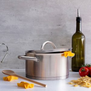 dampfablass topf & topfuntersetzer aus silikon – farfalle