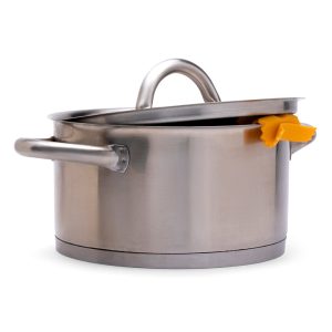 dampfablass topf & topfuntersetzer aus silikon – farfalle